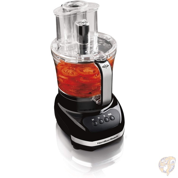 Hamilton Beach ハミルトンビーチ フードプロセッサー ビッグマウス デュオプラス 12カップ 70580 ブラック ハミルトンビーチ Hamilton Beach ビッグマウス デュオプラス 12カップ
