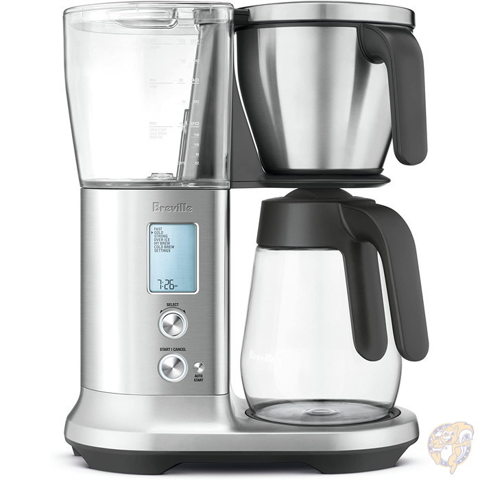 �֥�ӥ� Breville BDC400BSS �ץ쥷����� �֥�塼� ���饹 �����ҡ��᡼���� �֥�å���� ���ƥ�쥹