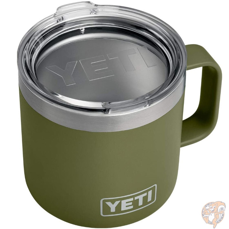 イエティ YETI Rambler 14oz ステンレス 真空断熱 マグカップ フタ付き