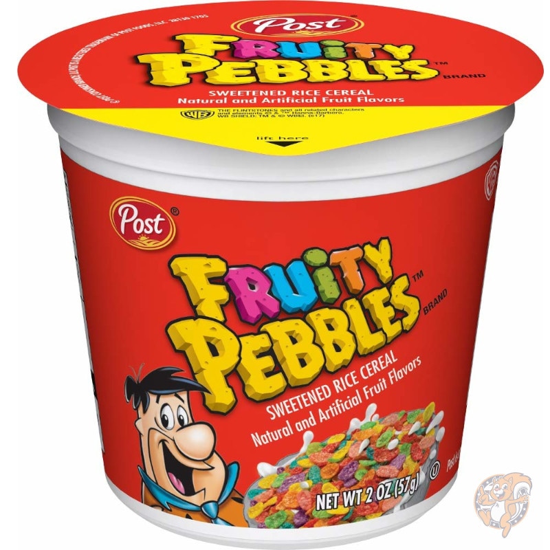 Post Fruity PEBBLES 朝食 シリアル カップ グルテンフリー 56g 12カップ PP-GRCE33476|その他|アメリカ調理家電：種類別