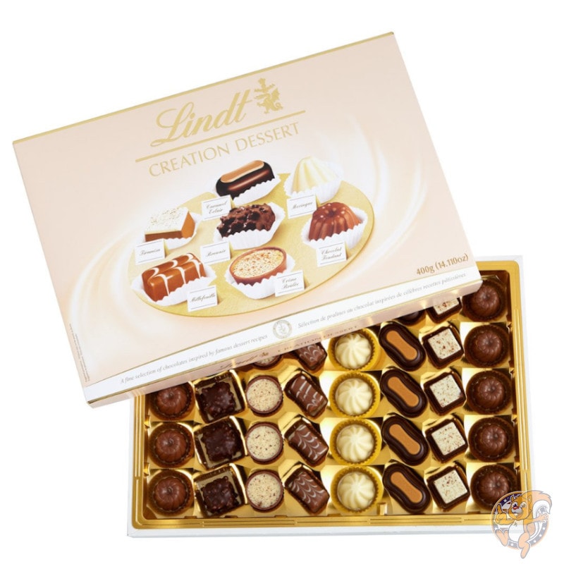 ���ĥ��祳�졼�ȵͤ��碌 Lindt Creation Dessert ���祳�졼�� ���եȥܥå��� 40������ �Х�󥿥��� ���ե�