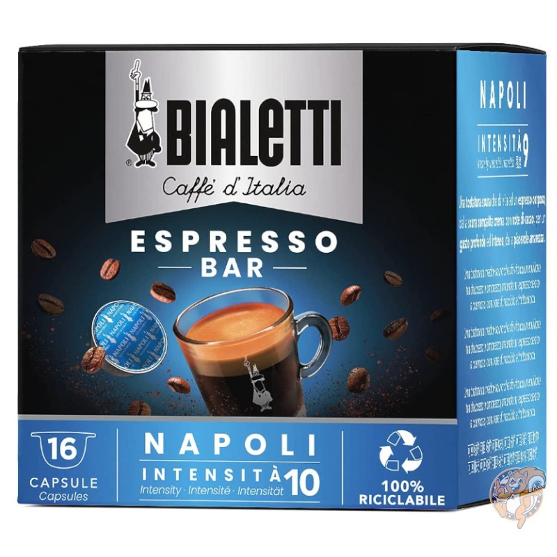 ビアレッティ 6822 ミニエクスプレス コーヒーカプセル Bialetti Napoli ナポリ| コーヒーメーカー|アメリカ調理家電：種類別