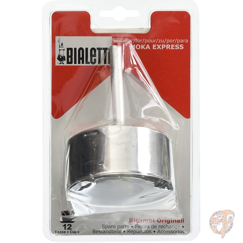 ビアレッティ Bialetti 06895 モカエキスプレス 12カップ ろうと