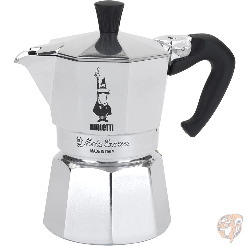 ビアレッティ Bialetti モカエキスプレス Moka Express 直火式 エスプレッソメーカー 1カップ 60ml| コーヒーメーカー|アメリカ調理家電：種類別