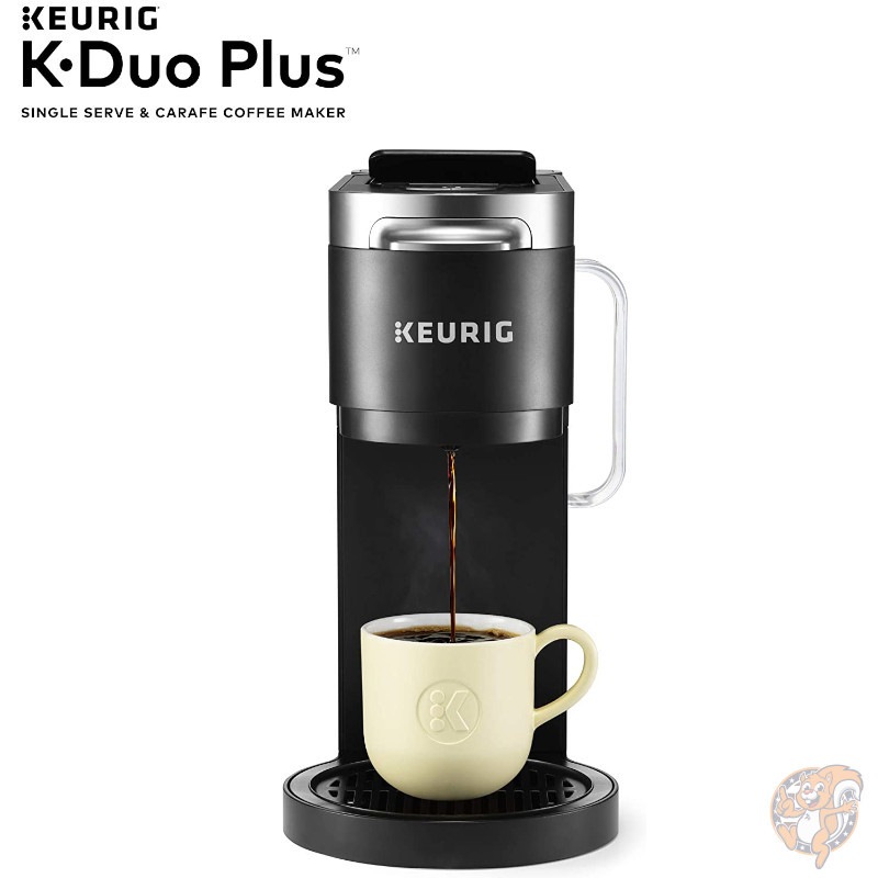 Keurig K-Duo Plus Coffee Maker、シングルサーブ、12カップのカラフェ