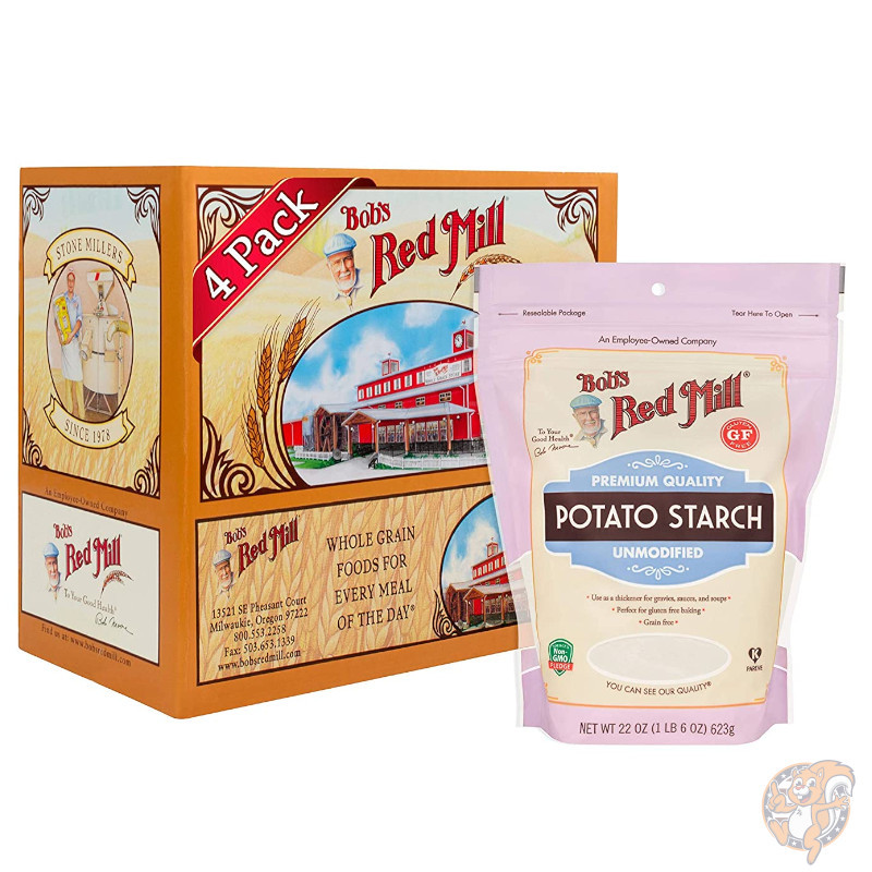 ボブズレッドミル Bob's Red Mill ポテトスターチ 片栗粉 623g(22オンス）×4袋 グルテンフリー|その他|アメリカ調理家電：種類別