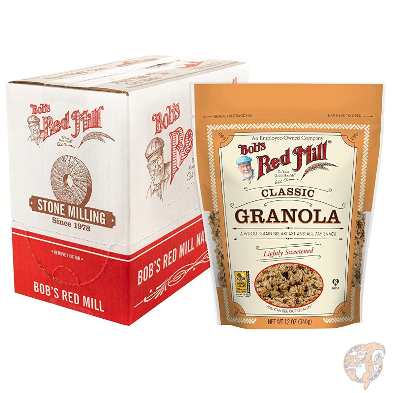 ボブズレッドミル Bob's Red Mill ナチュラル 全粒粉 グラノーラ 340g（12oz）×4袋12|その他|アメリカ調理家電：種類別