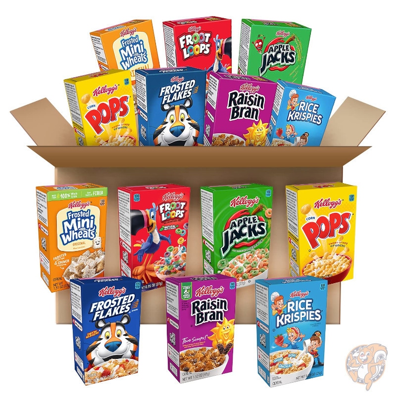 Kellogg's Breakfast Cereal ケロッグ 朝食 シリアル バラエティ