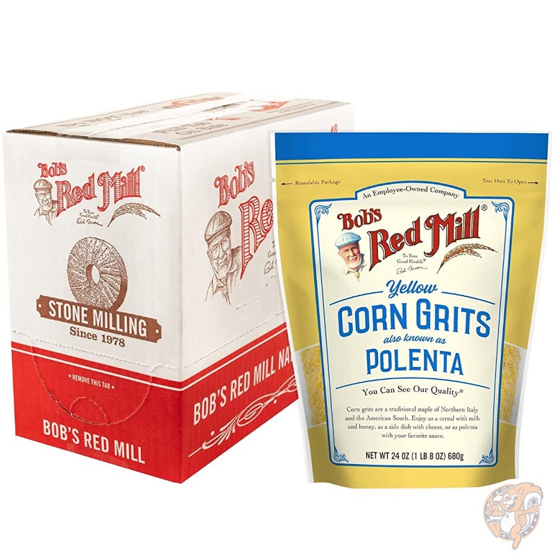 ボブズレッドミル Bob's Red Mill コーングリッツ ポレンタ Corn Grits 680g×4袋|その他|アメリカ調理家電：種類別