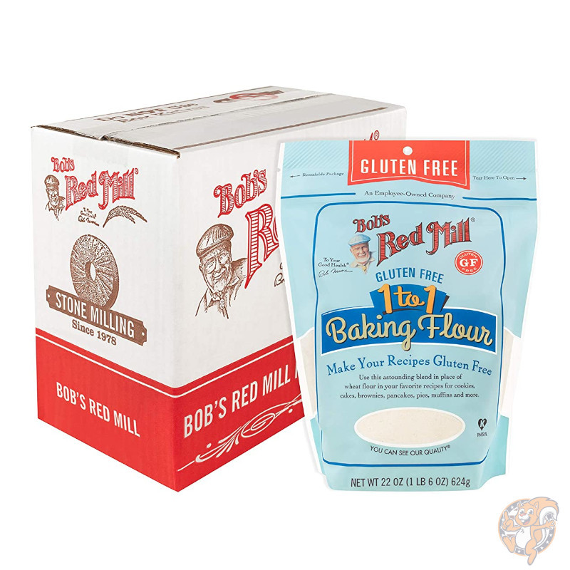 ボブズレッドミル Bob's Red Mill グルテンフリー 1to1 ベーキングフラワー623g(22オンス）×4袋|その他|アメリカ調理家電：種類別