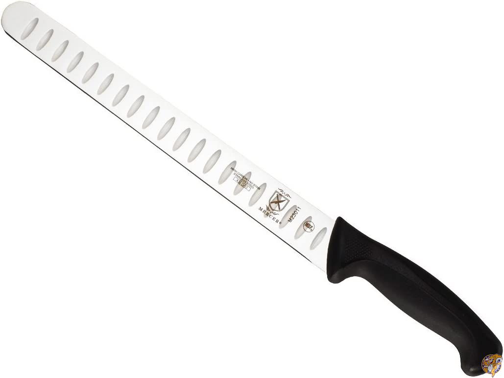 Mercer Culinary Millennia シェフナイフ 12インチ 11-Inch Granton Edge Slicer ブラック M23011|包丁  ナイフ|アメリカ調理家電：種類別