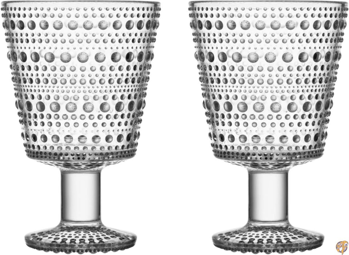 正規輸入品 iittala (イッタラ) ゴブレット Kastehelmi tumbler ユニバーサルグラス ペア 2個セット クリア : 正規輸入品イッタラ ソラーレ ゴブレット ペア クリア 400ml 1079496 : ホーム＆キッチン