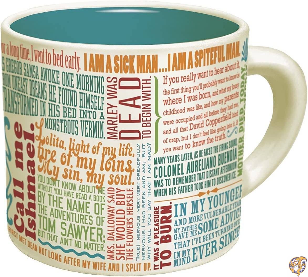 First Lines of Literature Mug [並行輸入品]|食器 |アメリカ調理家電：種類別