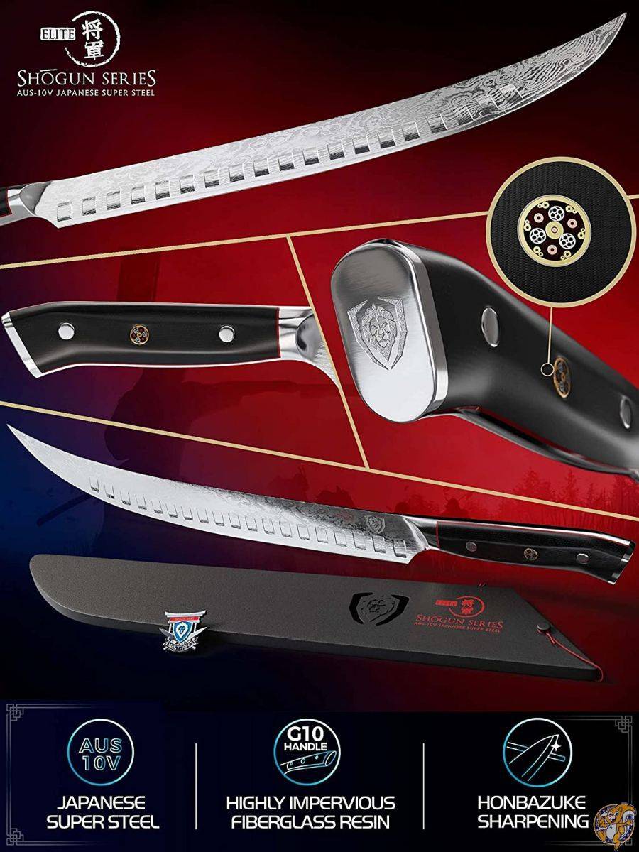 DALSTRONG 肉切りナイフ - 12.5インチ スライサー - 将軍シリーズ