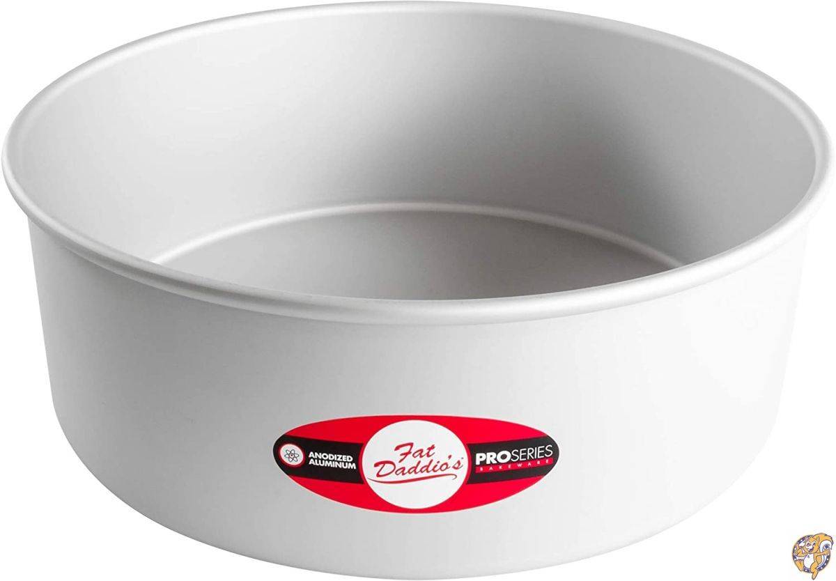 Fat Daddio's Anodized Aluminum Round Cake Pan, 10 Inches by 4 Inches by Fat Daddios|キッチン雑貨|アメリカ調理家電：