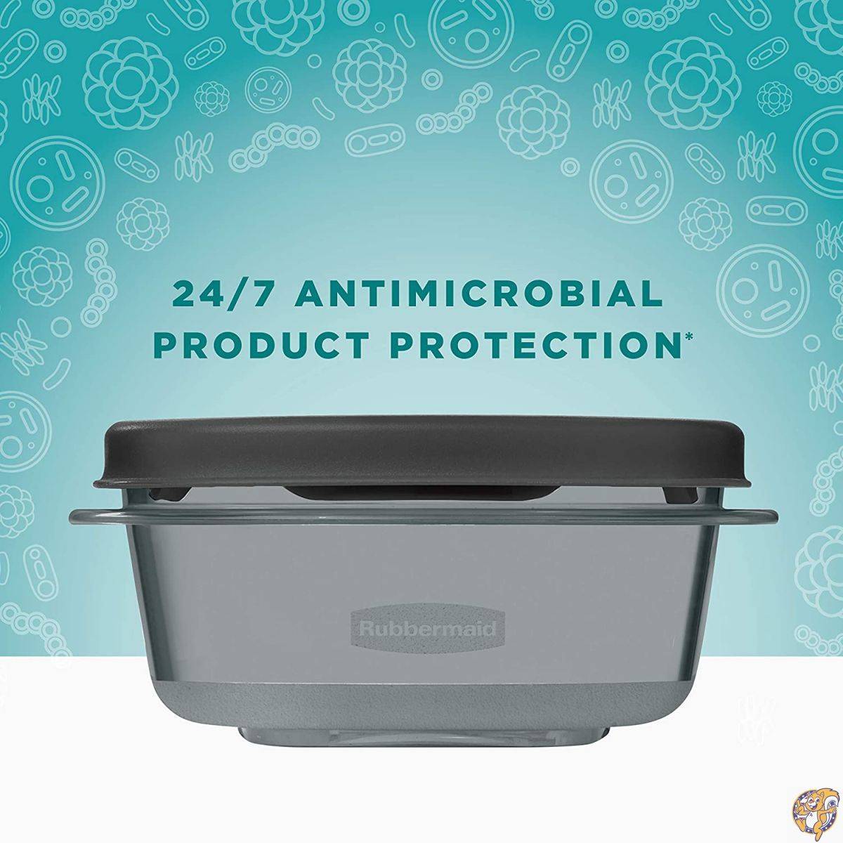 Rubbermaid 保存容器20個 Rubbermaid 食品保存容器 20個セット (合計40ピース）