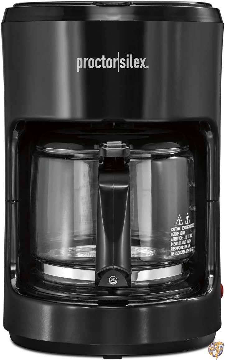 Proctor Silex 10カップ コーヒーメーカー Alexa (48351) と互換性のあるスマートプラグで動作 自動一時停止とサービス ブラック| コーヒーメーカー|アメリカ調理家電：種類別