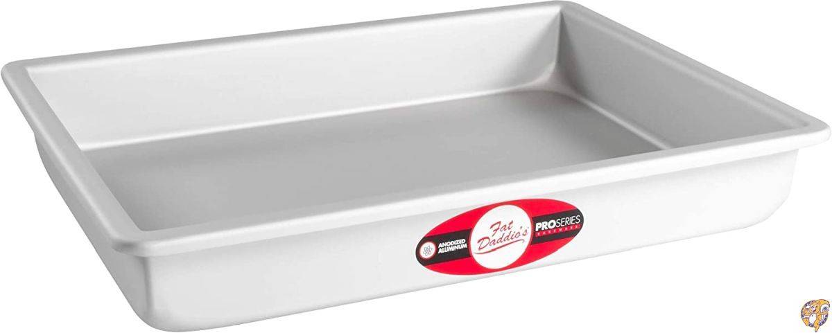 Fat Daddio's Anodized Aluminum Sheet Cake Pan, 9 Inch by 13 Inch by 2 Inch by Fat Daddios|キッチン雑貨|アメリ