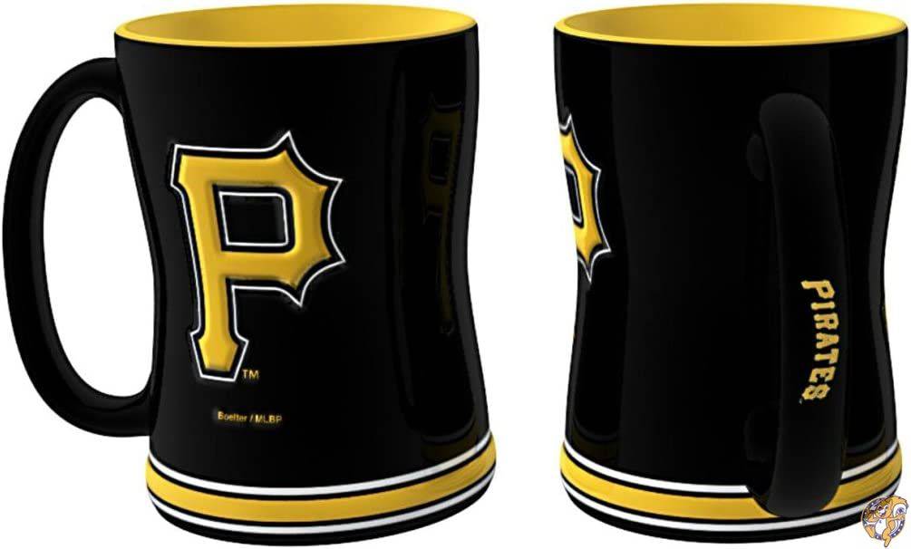 MLB 15オンスSculptedコーヒーマグ|ボトル 水筒|アメリカ調理家電：種類別