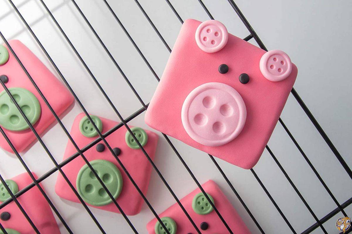 FoxRun クッキー型6個セット缶／スクエア（四角） ｜アメリカキッチン