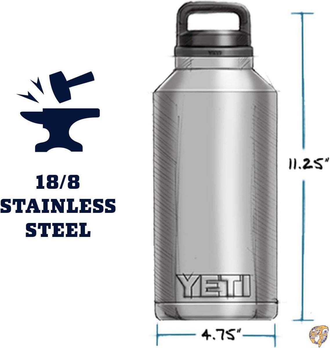 デカめ46oz YETI ステンレスボトル ネイビー 2025年最新】yeti 46ozの人気アイテム - メルカリ