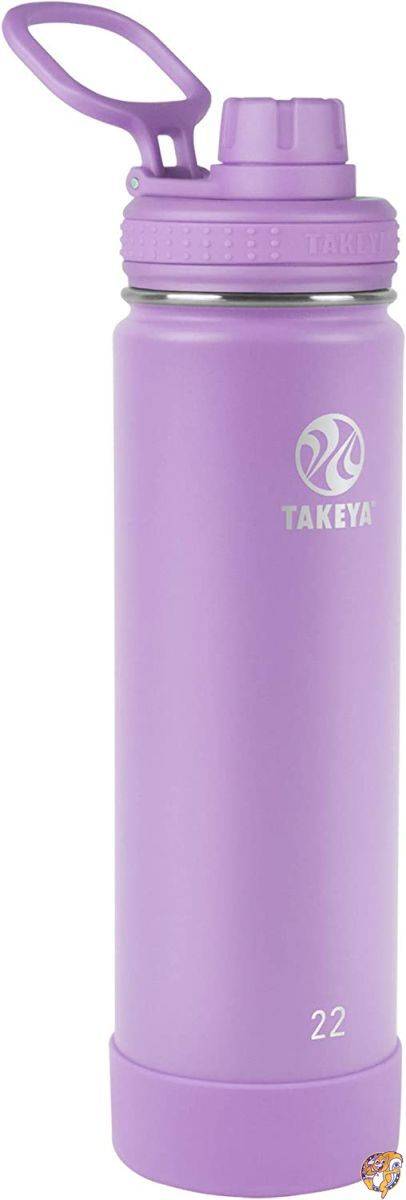 Takeya Actives Insulated Water Bottle w/Straw Lid, Mint, 22 Ounce|ボトル 水筒|アメリカ調理家電：種類別