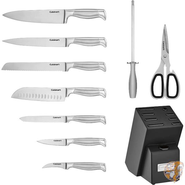 クイジナート Cuisinart 包丁 スタンドセット 10点 ドイツ ステンレス