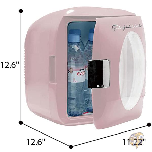 小型冷蔵庫 ドリンク用冷蔵庫 ピンク EFMIS462-PINK ミニサイズ