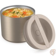 ベントゴー Bentgo ステンレス 断熱 スープジャー フードコンテナ お弁当 保冷保温 ランチジャー ゴールド スープボトル 2.4カップ お昼ご飯|キッチン雑貨|アメリカ調理家電：種類別