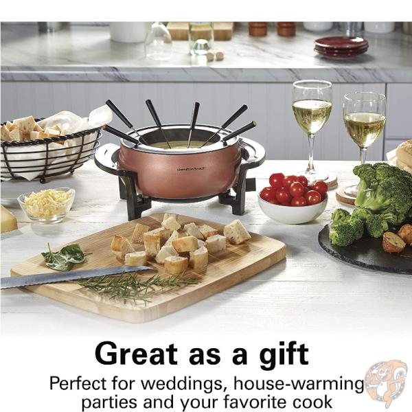 ブラウンフォンデュポット Amazon.co.jp: Hamilton Beach 12カップ 電気フォンデュポット