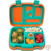 Bentgo（ベントゴー）子供用 弁当箱 キッズ ランチボックス 5コンパートメント 漏れ防止 オレンジ Orange 弁当 食洗機対応 BPAフリー|キッチン雑貨|アメリカ調理家電：種類別