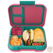 Bentgo ベントゴー 子供 中高生 弁当箱 ランチボックス 3-4コンパートメント 漏れ防止 Bright Coral/Teal レンジ 食洗機対応|キッチン雑貨|アメリカ調理家電：種類別