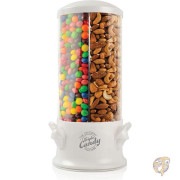 Handy Gourmet ハンディグルメ キッチン用品 キャンディー＆ナッツディスペンサー パール・ホワイト JB8450PWHI|キッチン雑貨|アメリカ調理家電：種類別
