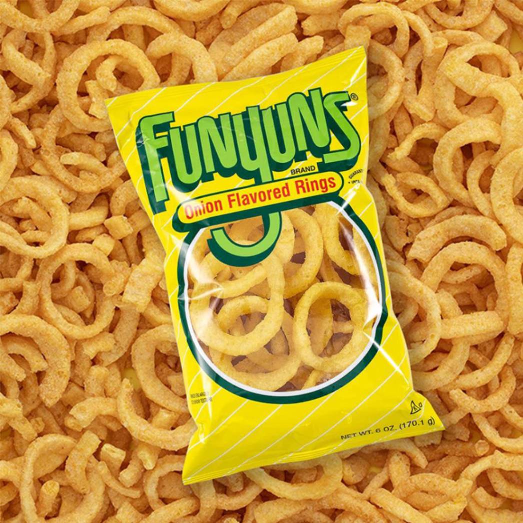 Funyuns ファニオン 玉ねぎ風味 オニオンリング スナック 40袋