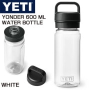 YETI YONDER 600 ML / 20 OZ �ץ饹���å� ���������� �ܥȥ� �����ƥ� ���� ��WHITE���򡦥ۥ磻�ȡˡ�