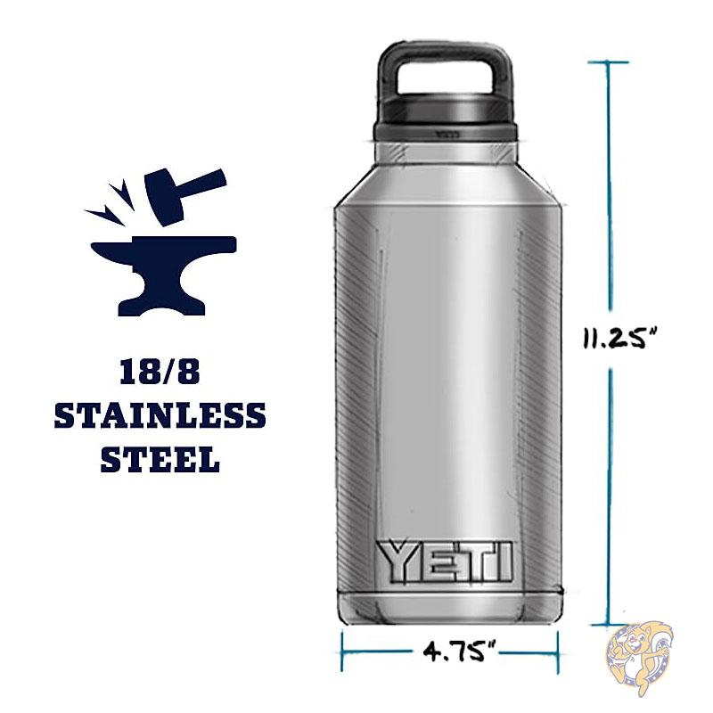 YETI 水筒 イエティ ランブラー Rambler 64オンス ウォーターボトル