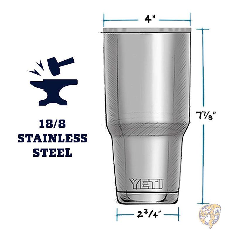 イエティ YETI Rambler 20oz ステンレス タンブラー 保温保冷
