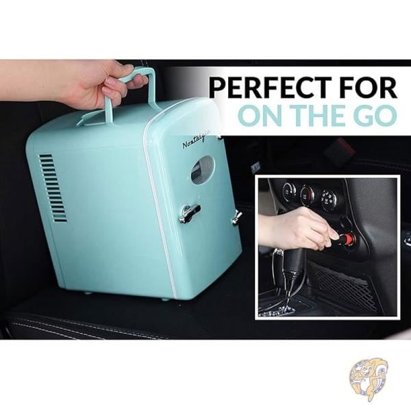 ノスタルジア ミニ 冷蔵庫 小型冷蔵庫 アメリカン レトロ家電 6缶