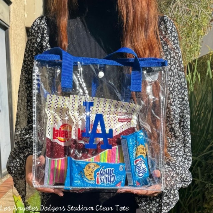ロサンゼルス ドジャース スタジアム クリアトート 透明バック Los