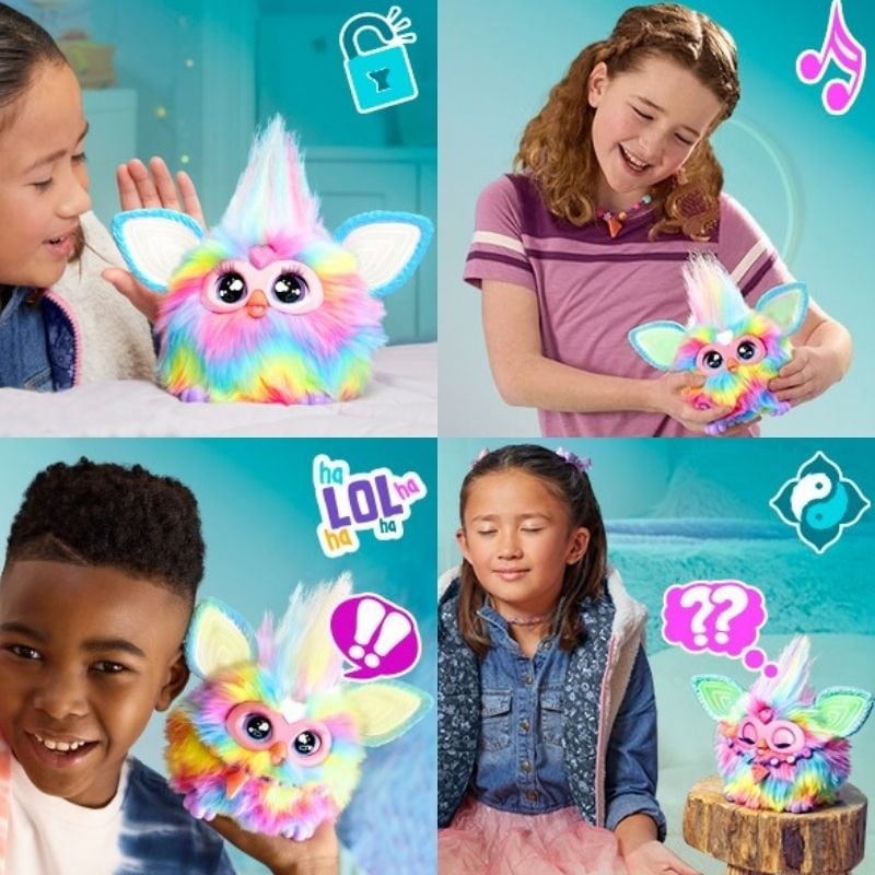 ファービー タイダイ Furby Tie Dye 2024 最新 ファービー人形