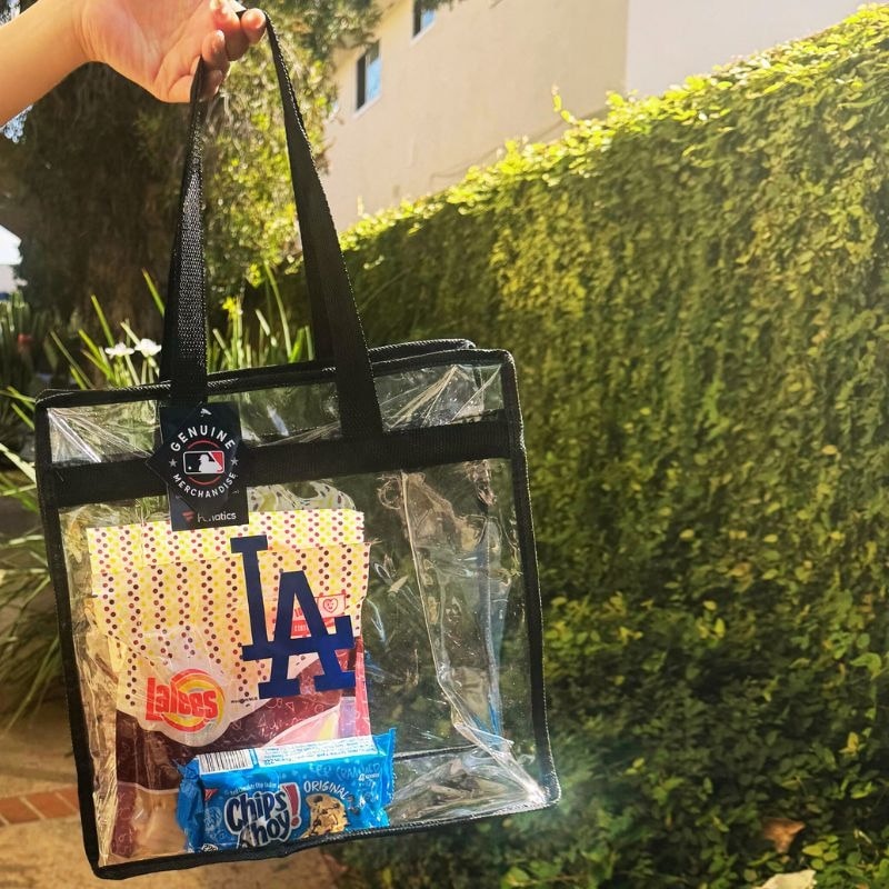ロサンゼルス ドジャース クリア トートバック 透明バック Los Angeles