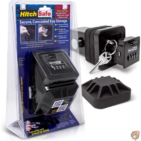 HitchSafe ヒッチセーフ　貴重品入れ 2インチ HitchSafe ヒッチセーフ 貴重品入れ 金庫 ヒッチレシーバー 2インチ