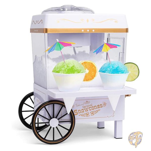 ノスタルジア スノーコーン かき氷機 シェーブアイス レトロ家電