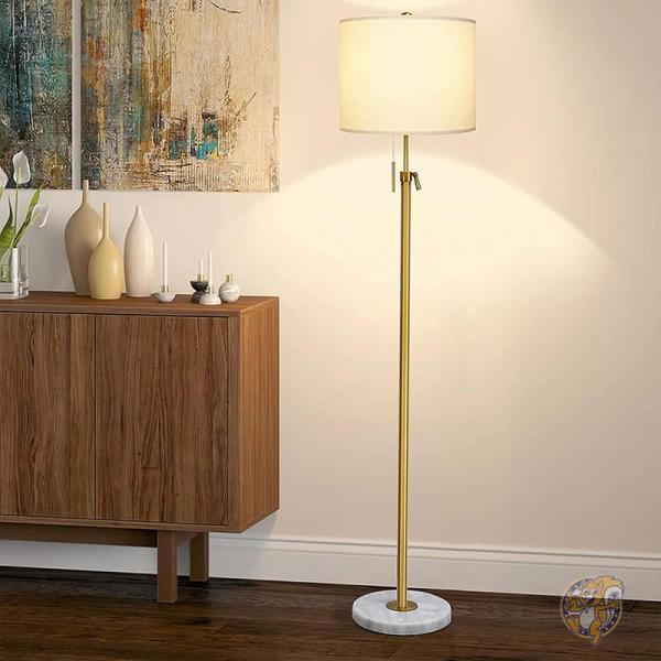 極美品☆AZILO Floor light☆アジロフロアライト シルバー系のフロア