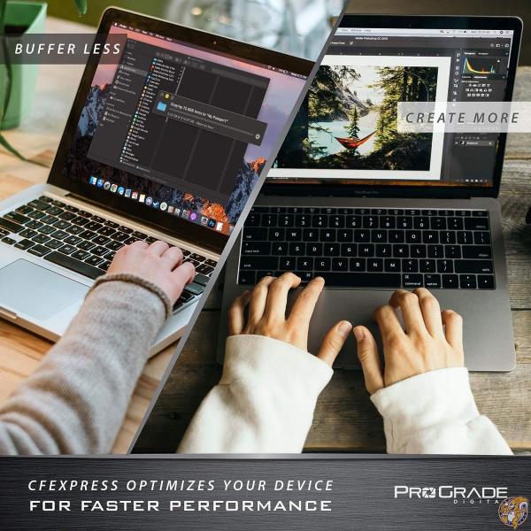 デジタルカメラ ProGrade Digital CFexpress TypeB 325GB_2 ProGrade Digital 325GB CFexpress 2.0 Type B Cobalt