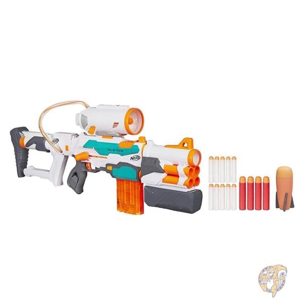 【レア】NERF ナーフ MEGA モトストライク 電動ブラスター レビュー】メガ モトストライク ～サイズも動作音も迫力もメガ