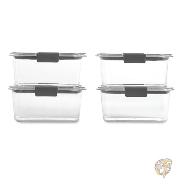 Storage containers ラバーメイド ブリリアンス 新品 大人気 ラバーメイド ブリリアンスストレージ 保存容器 10個setの通販 by s shop