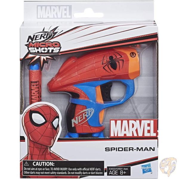 ナーフ マイクロショット マーベル スパイダーマン NERF エアガン 送料