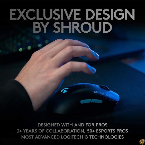 Logitech G ゲーミングマウス GPRO HERO SHROUD(シュラウド) EDITION