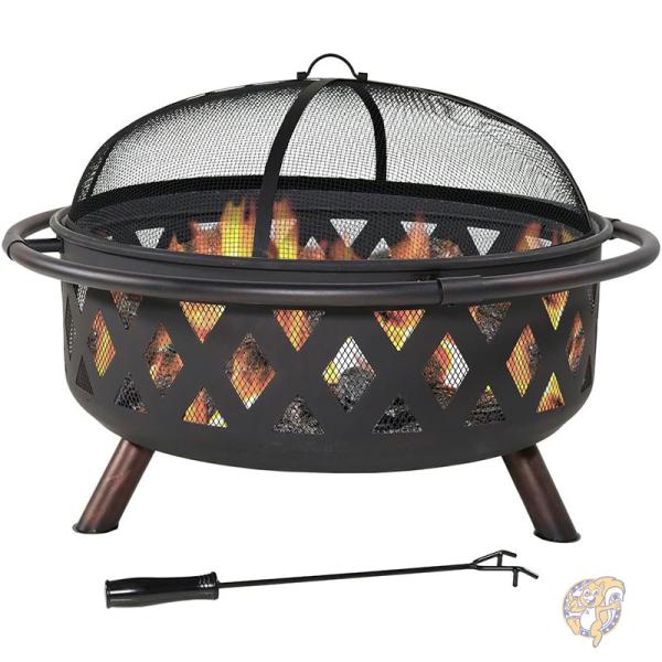 ʲ���Х������ �ե����䡼�ԥå� ������ �����ȥɥ� �֥�å��������������� NB-610037BLK Sunnydaze ���ˡ��ǥ���